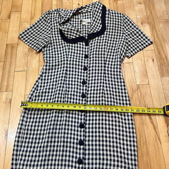 Vintage Beechers Brook Gingham Dress - Picture 6 of 8